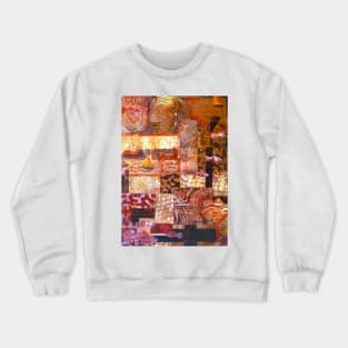 The Harbour Monoprint Collage Crewneck Sweatshirt